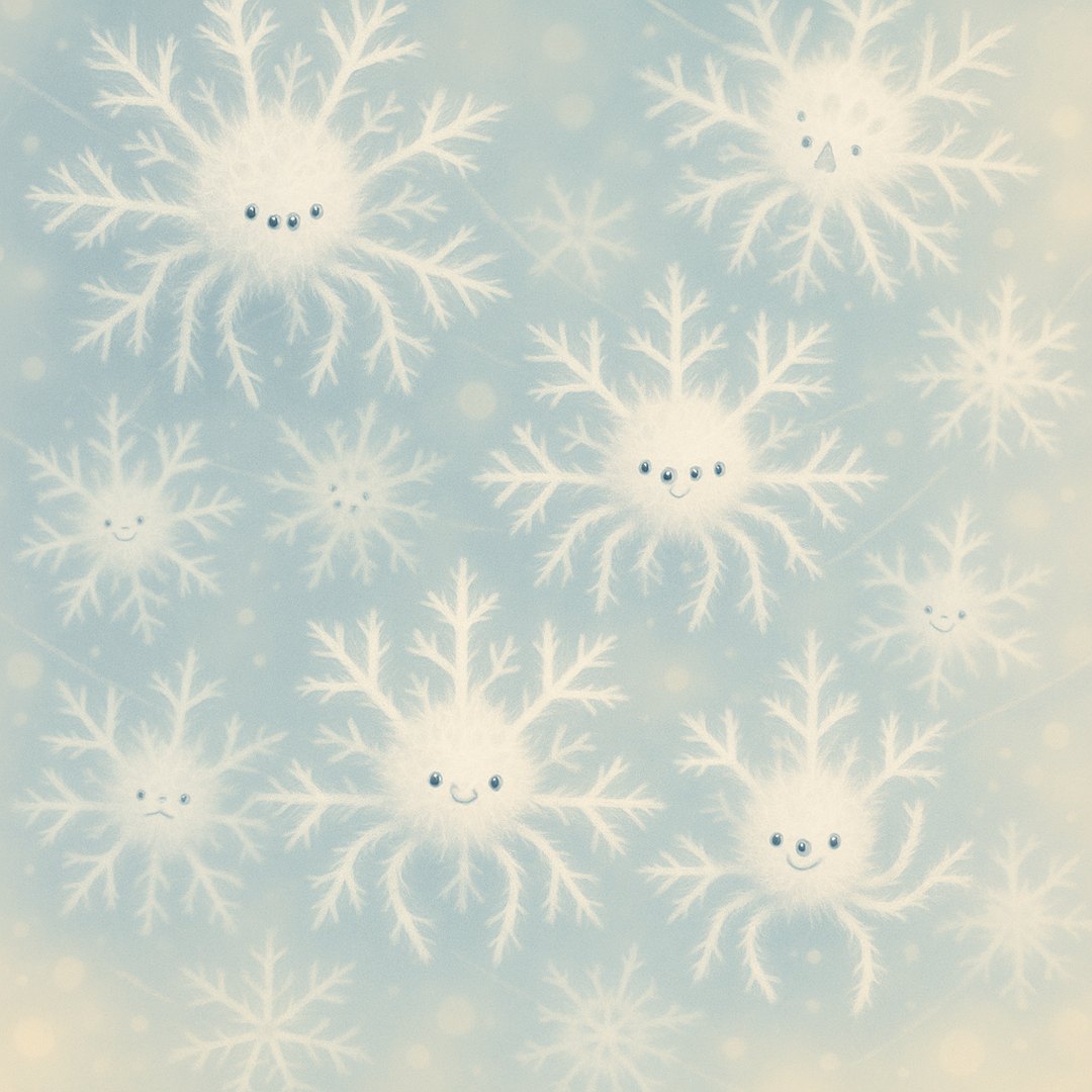 🕸️ Die Schneeflocke im Netz