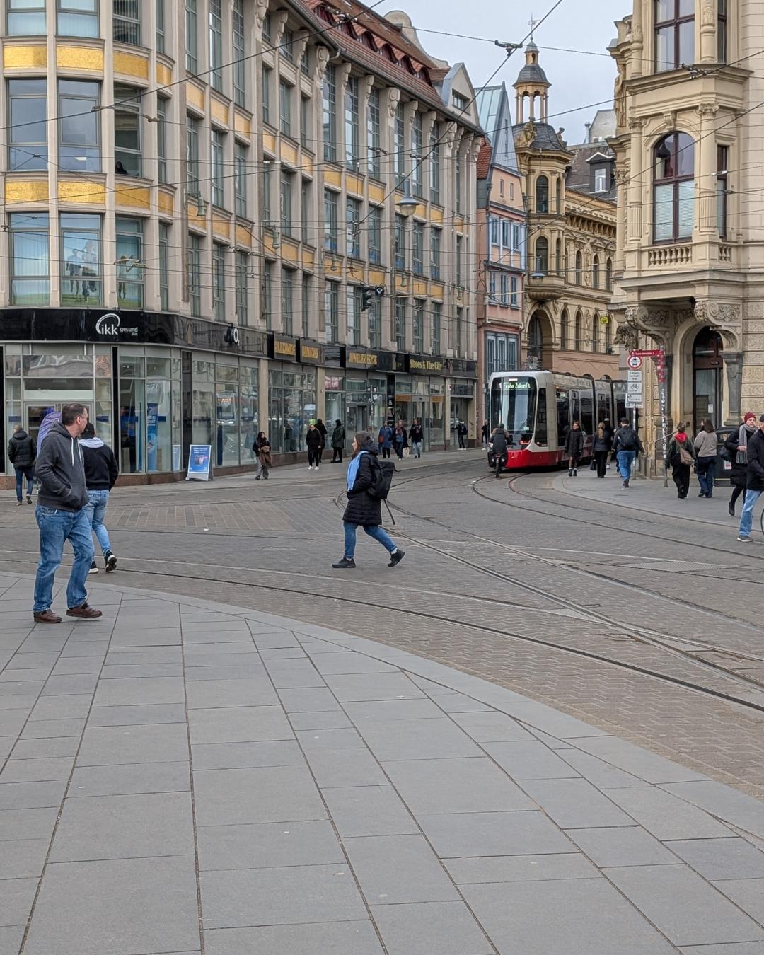 Alltagszene in Halle
